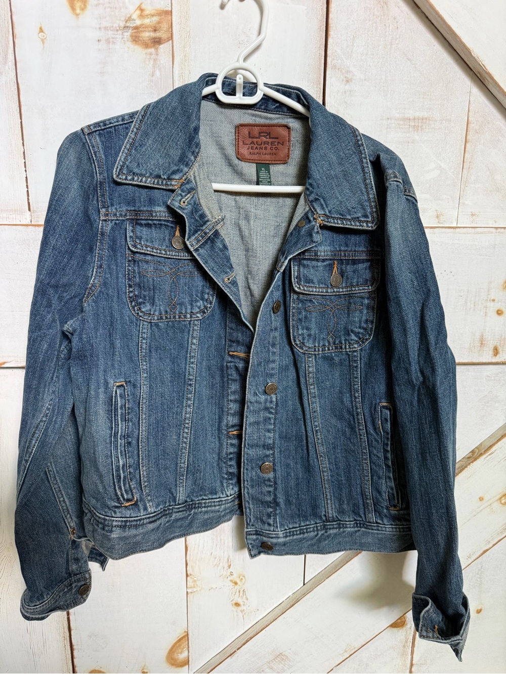 Ralph Lauren Blue Denim Shirt Jacket